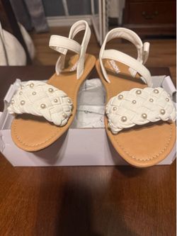 Sonoma white sandals from Kohl’s asking six