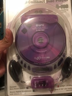 (Unopened )GPX CD Player Walkman (Rare)