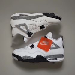 Jordan 4 Retro White Cement Size 12