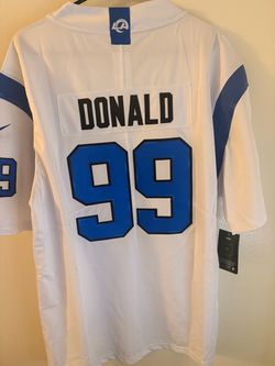 🏈 Los Angeles Rams #99 Fearsome White Alternate Jersey
