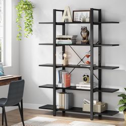 Decorative Bookshelf- Black