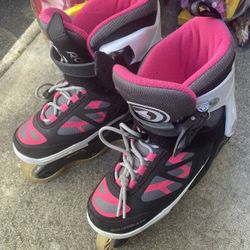 Girls Rollerblades Size 2