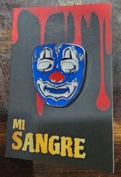 MLB Los Angeles Dodgers Clown Face Mask Enamel Pin 