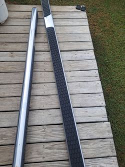 Ram running boards for a crew cab