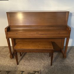 Wooden Piano