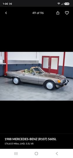 1988 Mercedes-Benz 560sl