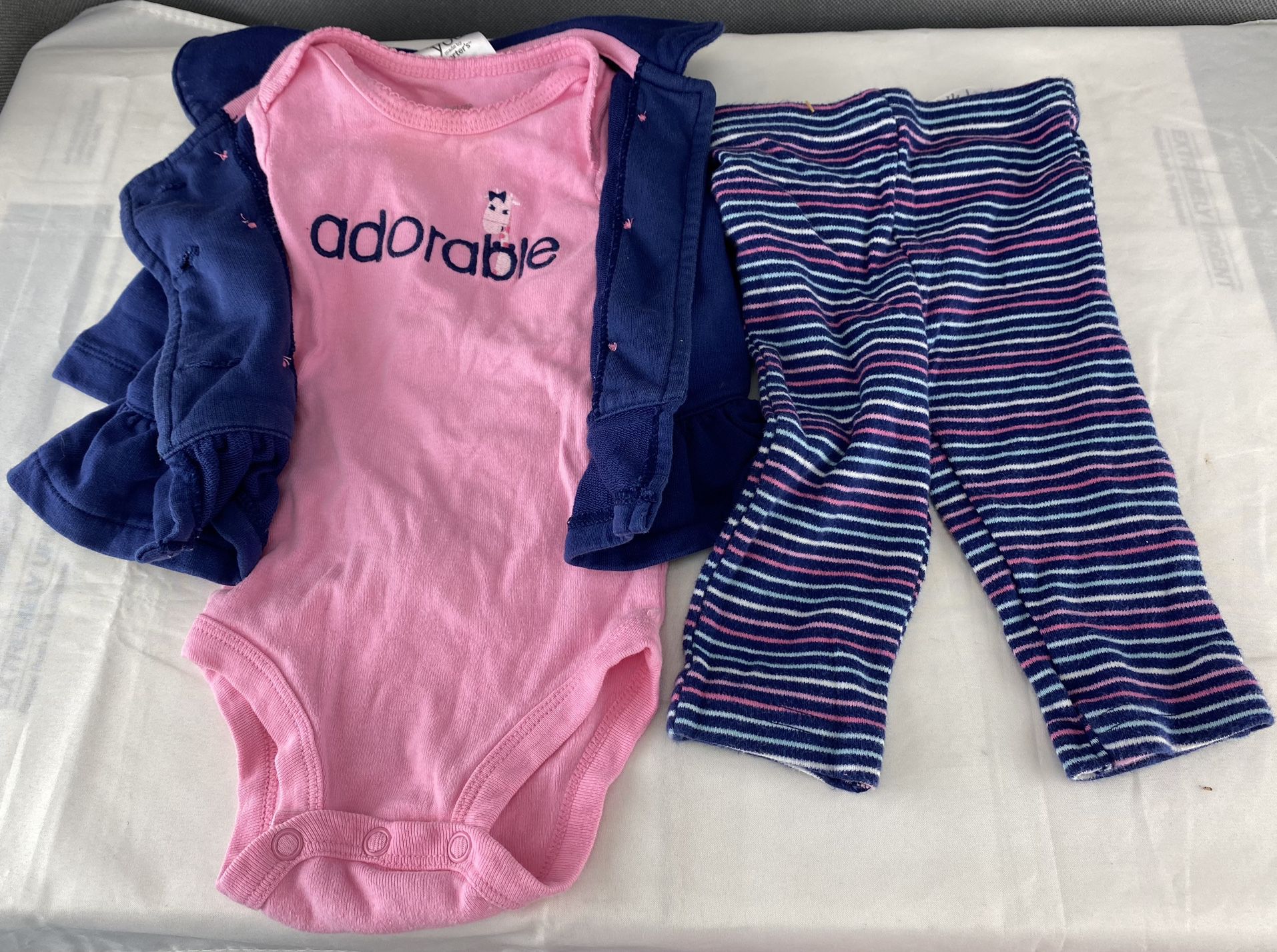 3 Pieces Baby clothes for 3Months old