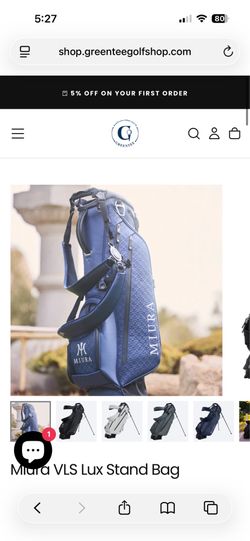 Virtually new Vessel Miura Lux stand bag
