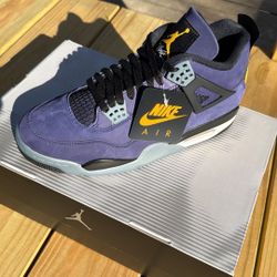 Jordan Retro 4 Lakers Size 8 & 12