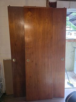 Wood Closet door