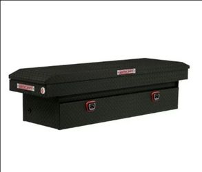 Crossover Truck Tool Box in Aluminum, 72 in. Full-Size, in Matte Black