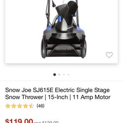 Snow Thrower