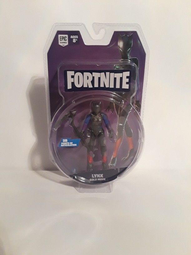 FORTNITE "RARE" 4 INCH LYNX SOLO MODE Action Figure