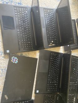 Laptops Bulk Sale Dell Hp Lenovo I5 And Up Mix Lot Some with  Hard Drives some Without 