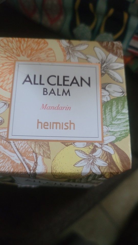 Heimish Cleansing Balm New In Box Madarin