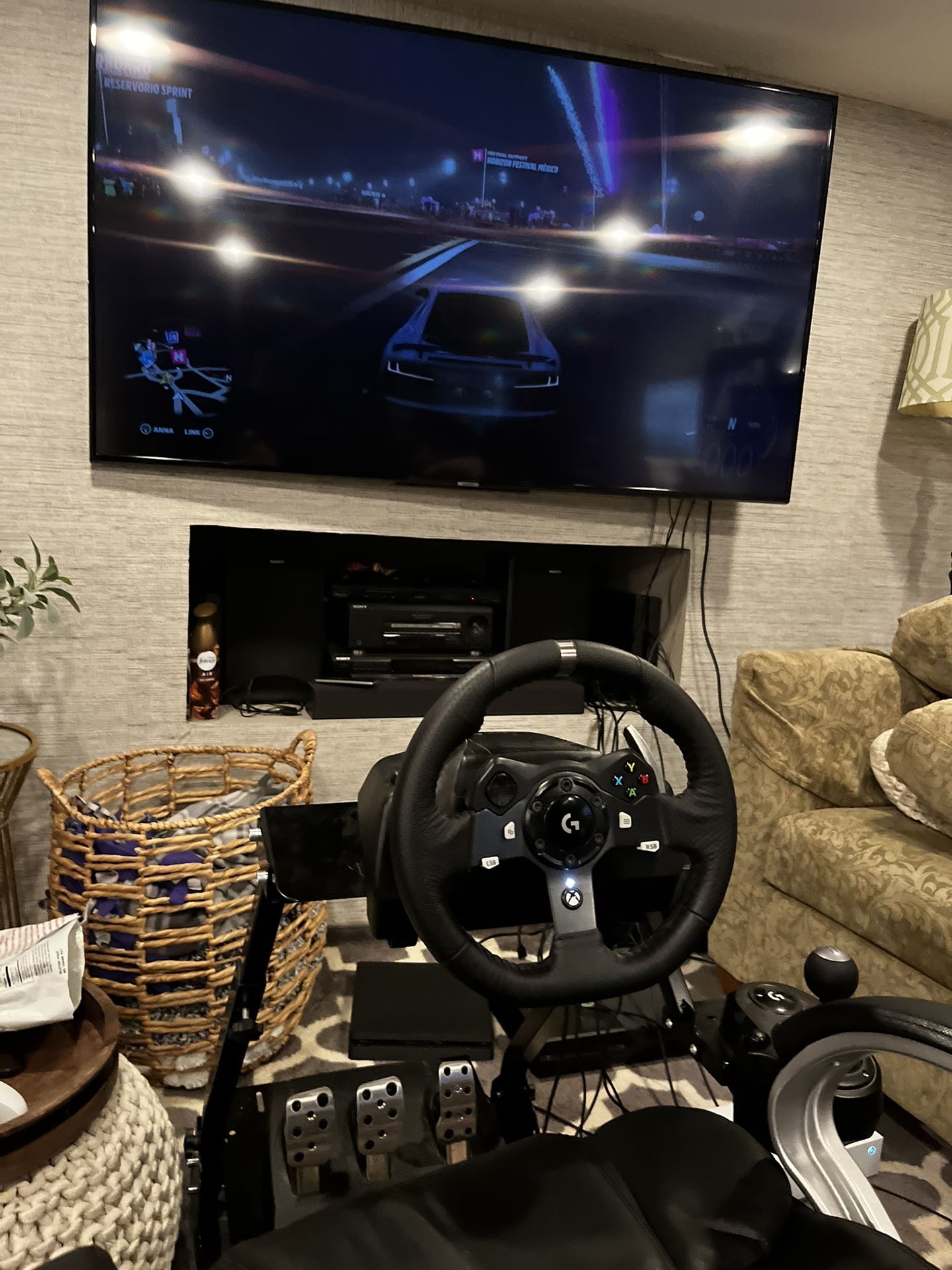 Logitech Xbox Racing wheel setup XBOX NOT INCLUDED
