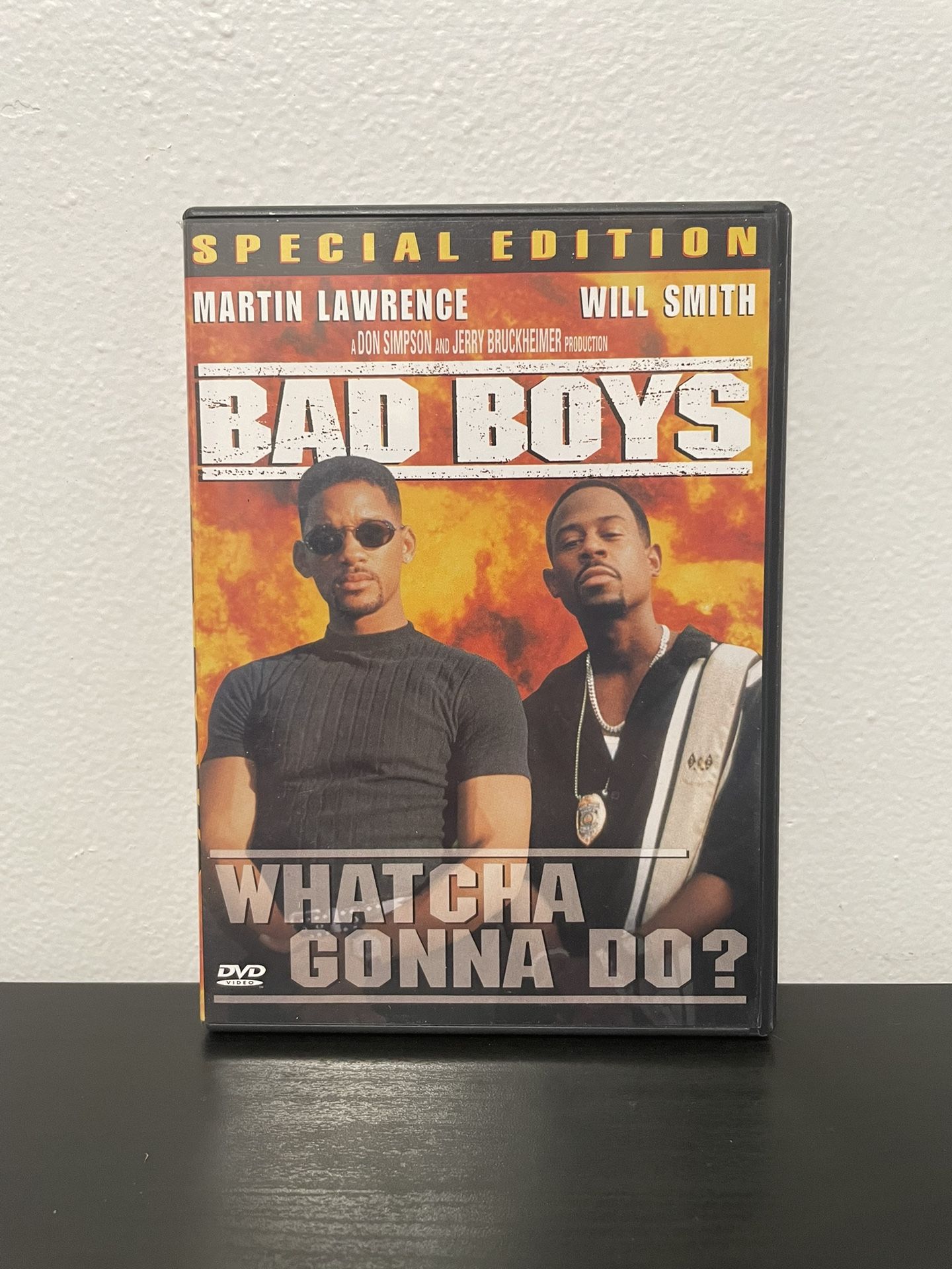 Bad Boys DVD Special Edition Will Smith Martin Lawrence Movie 2000