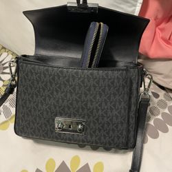 Michael Kors Black Crossbody Purse