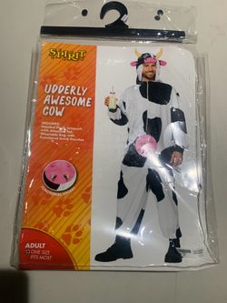 Cow costume for adult
