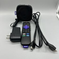 Roku 3 (3rd Generation) Media Streamer 4200X With Remote & HDMI Cable