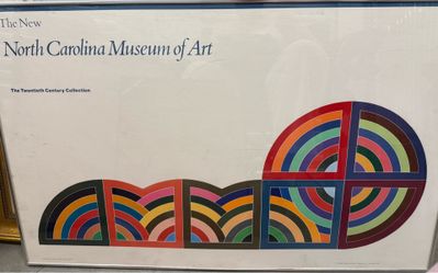 Vintage Exhibition Poster from the North Carolina Museum of Art