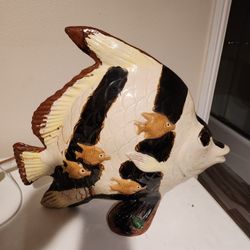 Large Ceramic Tropical Fish