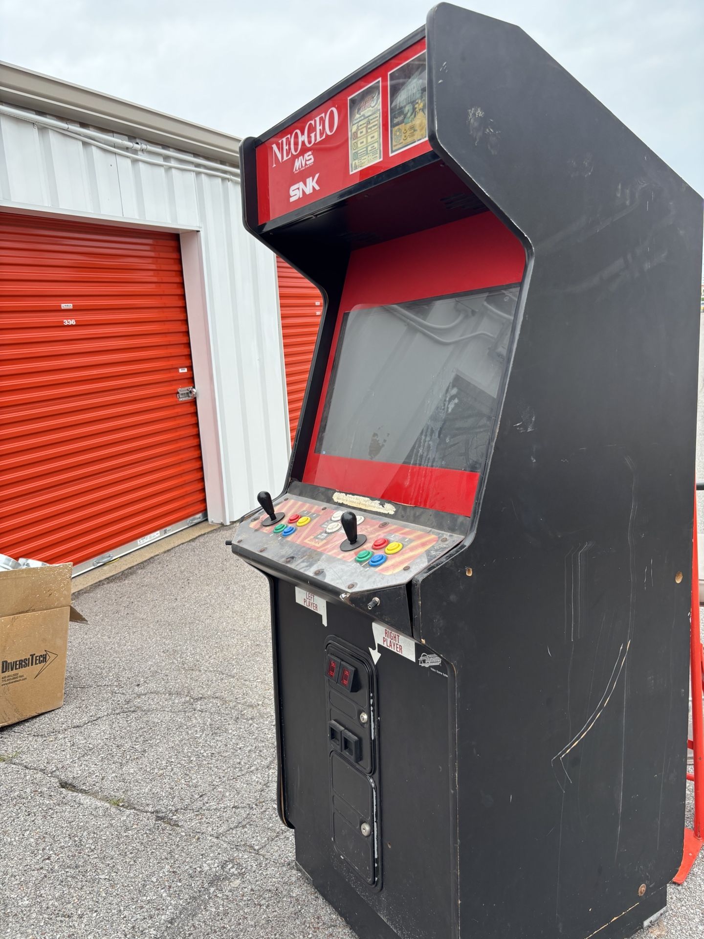 Neo Geo MVS Arcade Cabinet