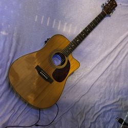 Luna Electric Acoustic Guitar 