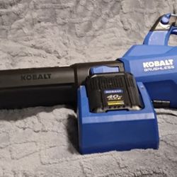 Kobalt 40V Brushless Leaf Blower w/ Battery & Charger