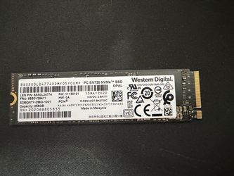 Western Digital 256GB PC SN740 NVMe SSD