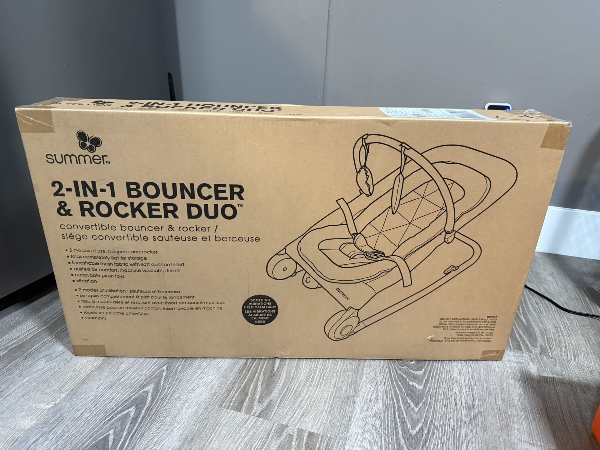2 In 1 Bouncer Rocker Duo