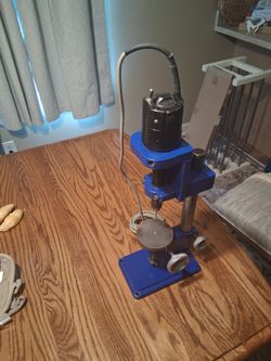 Dumore mini drill press. Gorgeous!!