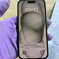 Iphone 15 UNLOCKED 128 GB 97% battery health ANY W/ APPLECARE till 01/02/2026