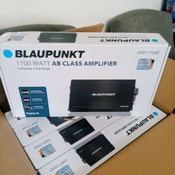 Blaupunkt 1700 Watts 4 Ch Amplifier Brand New In The Box