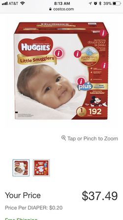 Huggies Lil Snugglers Size 1 192 Count