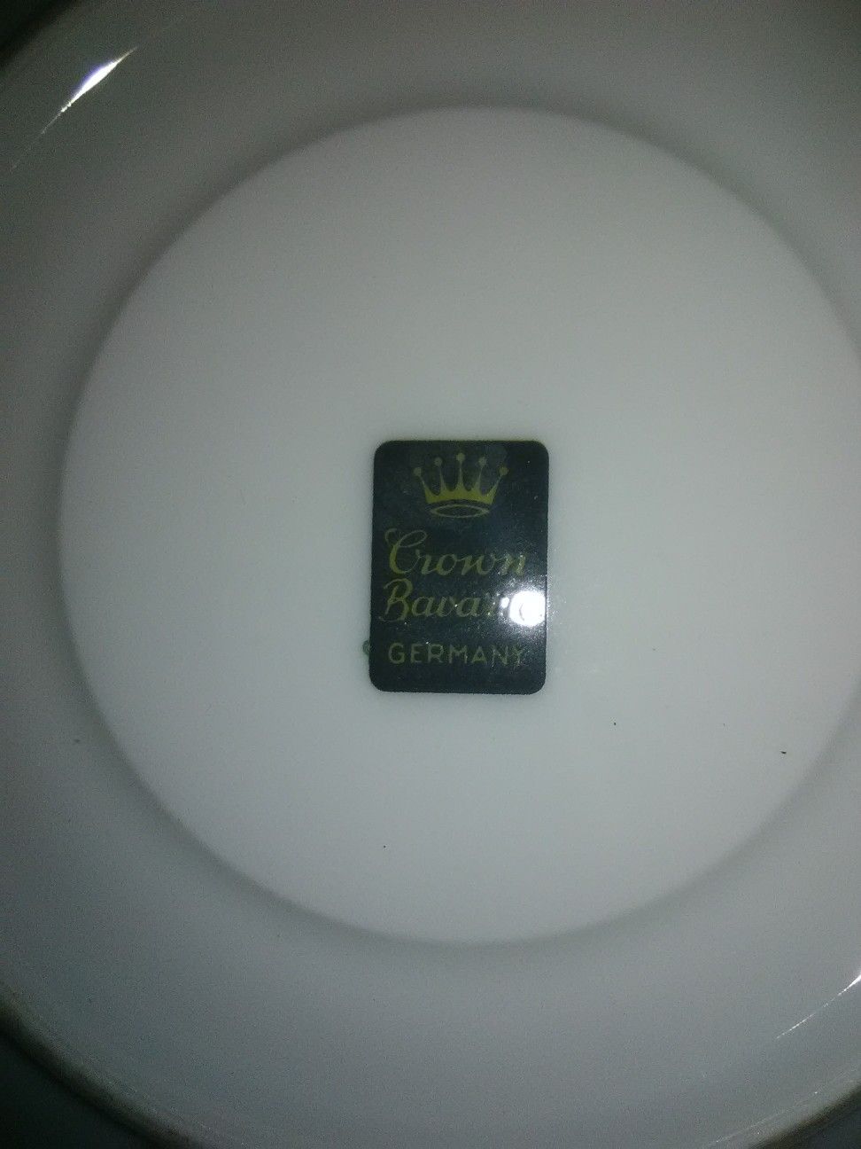 Crown Bavarian china