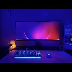 1440p Gaming Monitor with Keyboard and Mouse Bundle