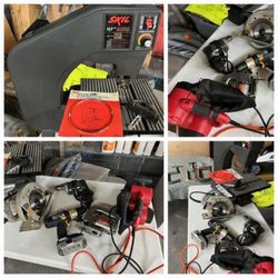 Used Power Tools For Sale 
Prices Are $10 And Up
(Depending On Item)