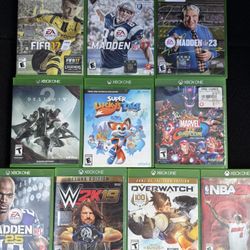 Xbox One Game Lot 