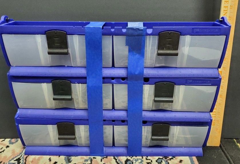 Akro-Mils Tilt Out Sm Organizer & 25 Drawer Sm Parts Organizer