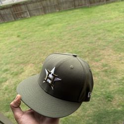 Houston Astros fitted cap 7-1/2