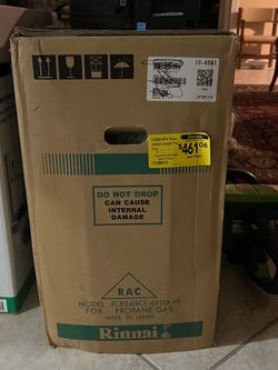 Rinnai FC(contact info removed)0-BTU Indoor Propane Heater