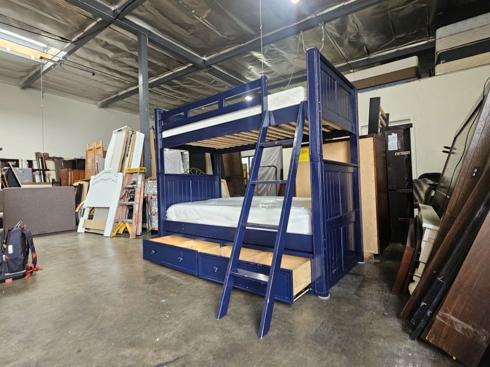 Twin Bunk Bed And Mattress
