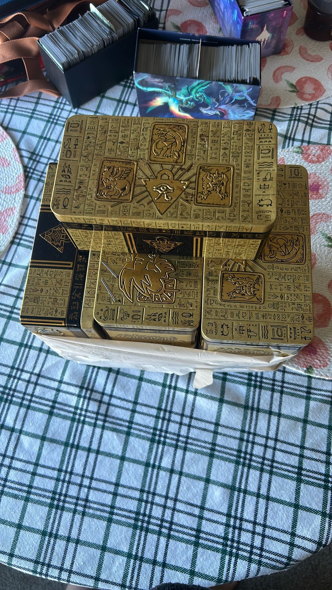 9 Full Yugioh Tins