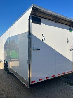 8.5 X 28ft Plus V Nose Enclosed Trailer - Car Hauler 