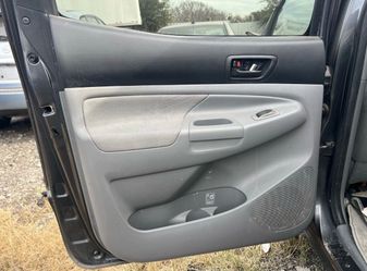 Door Panel fits 2005-2015 Toyota Tacoma Crew Cab Rear Driver Graphite Gray