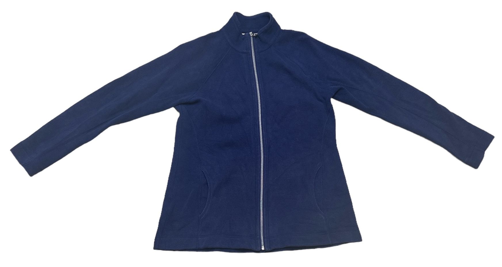 Tommy Bahama Men’s Casual Blue Full Zip Fleece Sweatshirt Jacket Size M