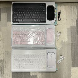 10 Inch Wireless Keyboard And Mouse Keyboard