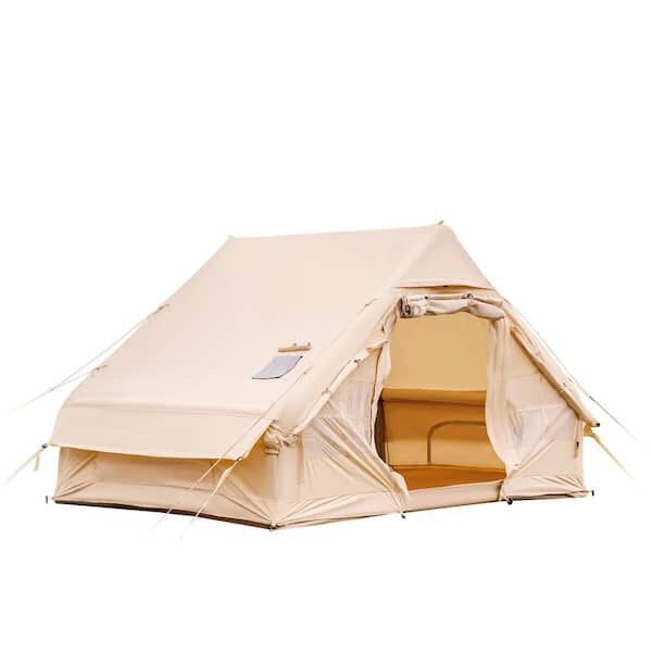 4 person canvas tent deals