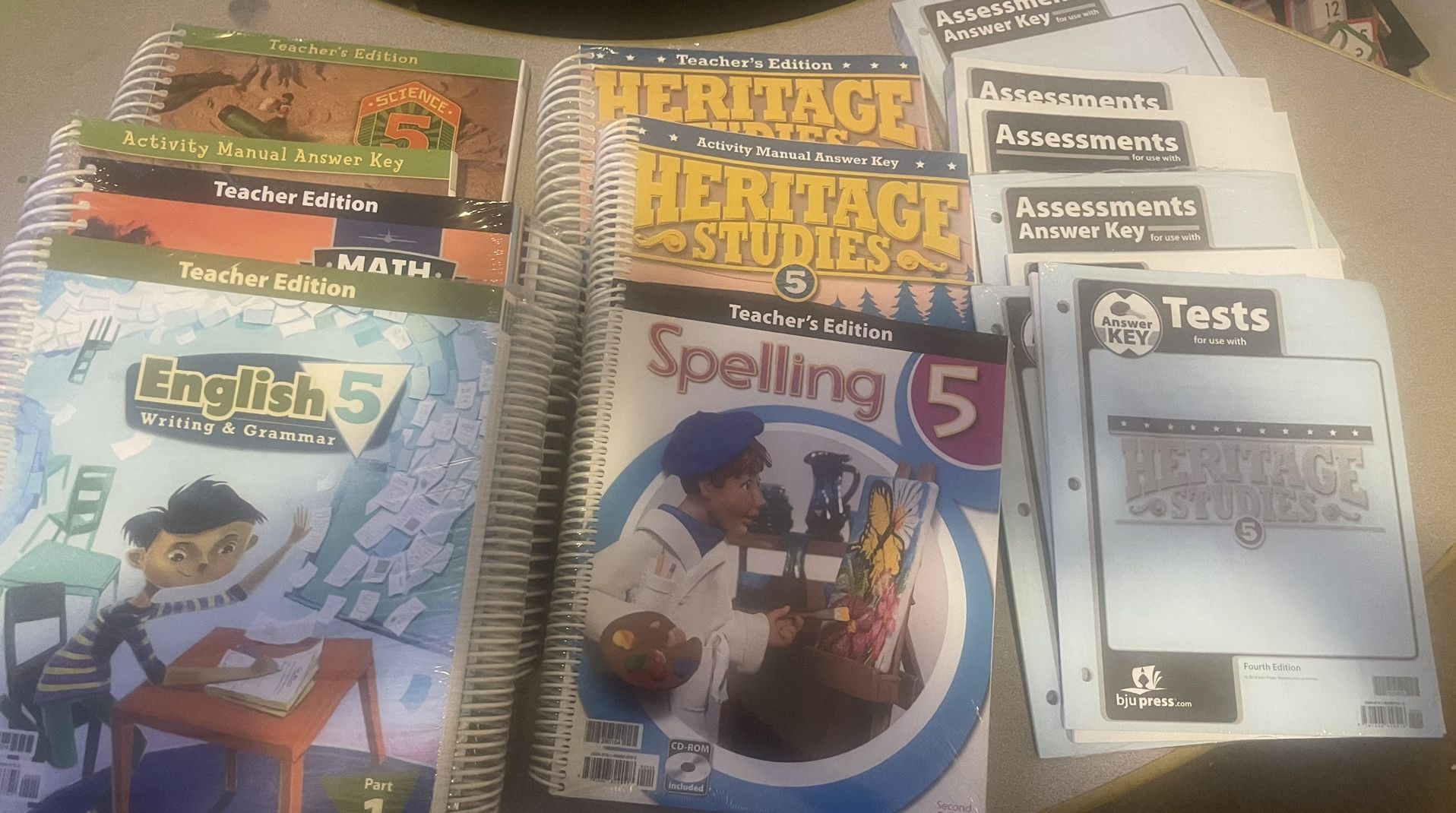 BJU Teacher’s Guide Book 5th Grade